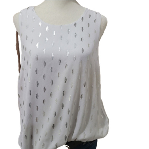 Brixon Ivy Sleeveless Open Plunge Back Top Size L - Picture 6 of 8